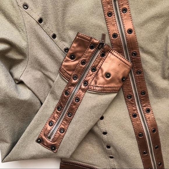 Societa Fashion Italy Bronze Lightweight Jacket - Picture 8 of 12